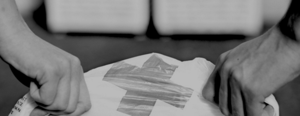 Abbau Altkleidercontainer